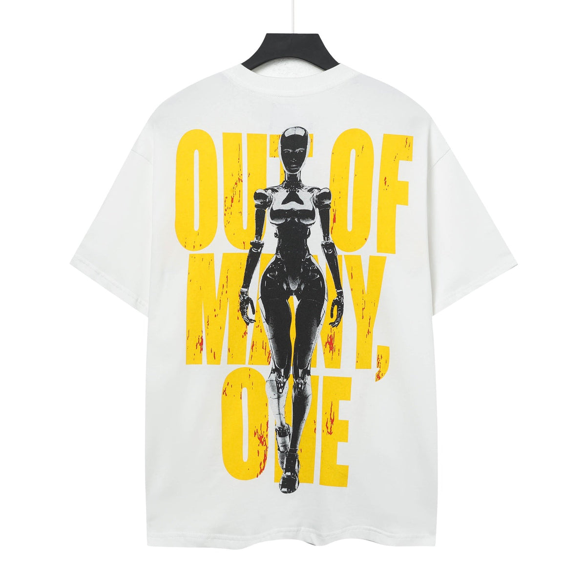 Godspeed Out Of Many, One Cyber Robot Graphic Tee