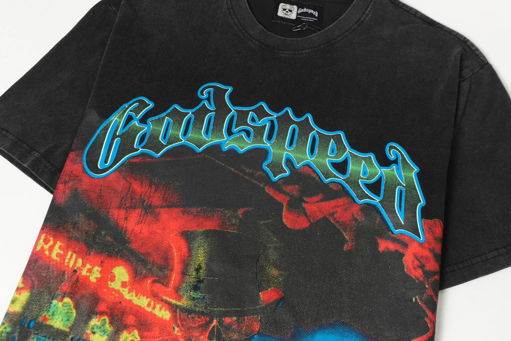 Godspeed Apocalypse City Vintage Washed Graphic Tee