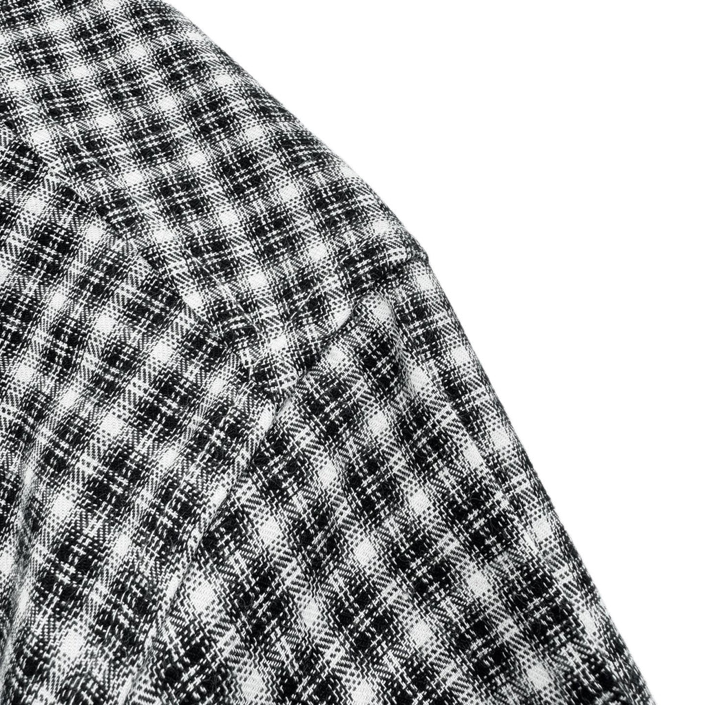 Acne Studios Long‑Sleeve Check Button‑Up Shirt