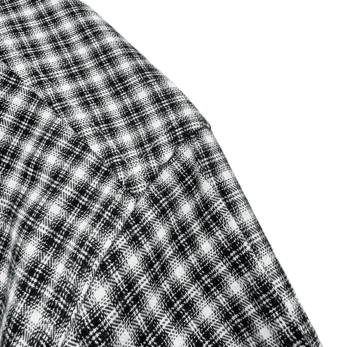 Acne Studios Long‑Sleeve Check Button‑Up Shirt