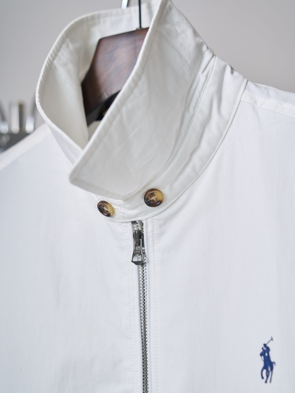 Polo Ralph Lauren Men’s Zip‑Up Harrington Jacket With Pony Embroidery