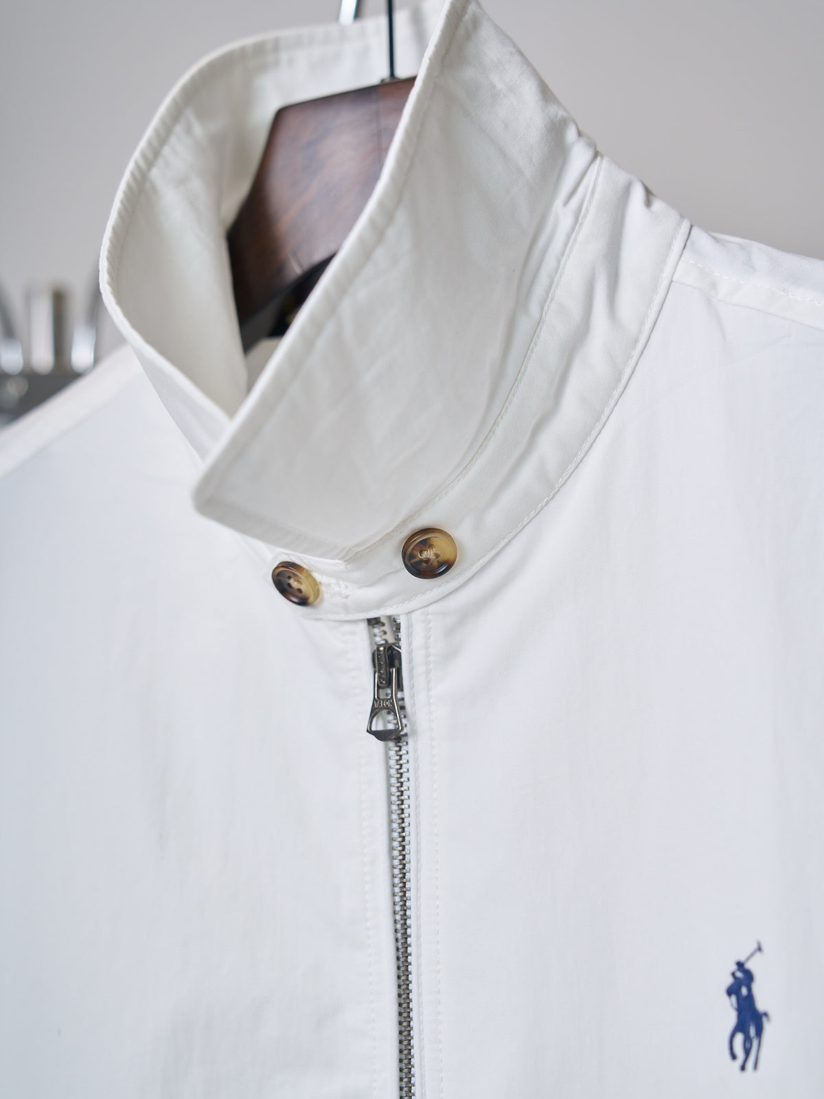 Polo Ralph Lauren Men’s Zip‑Up Harrington Jacket With Pony Embroidery
