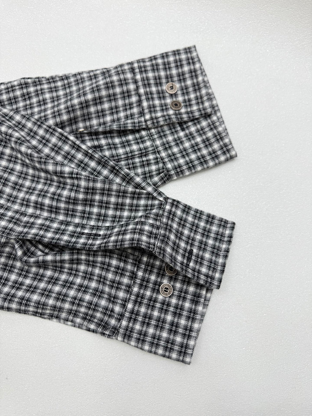Acne Studios Oversized Long‑Sleeve Check Button‑Down Shirt