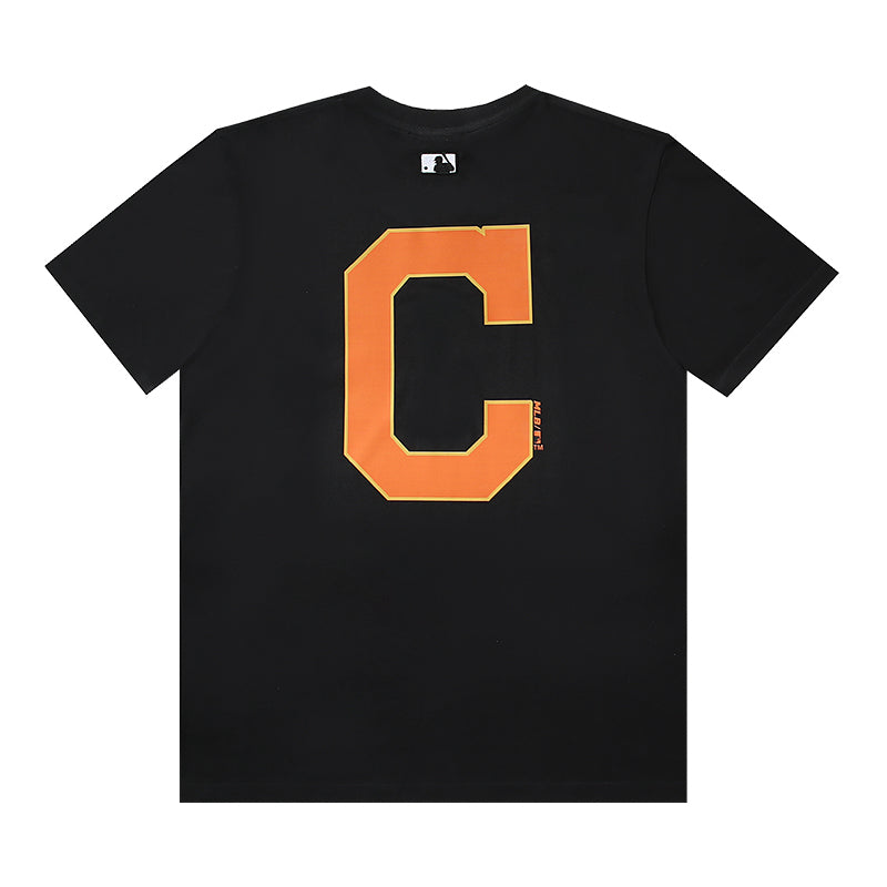 MLB Large Back Team Logo Cotton Short‑Sleeve T‑Shirt