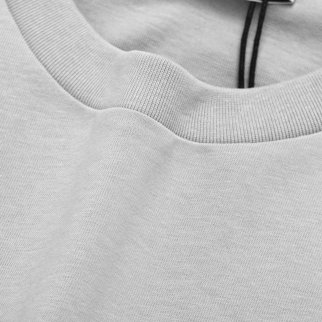 Stone Island Left Chest Circular Compass Badge Print Crew Neck T-Shirt