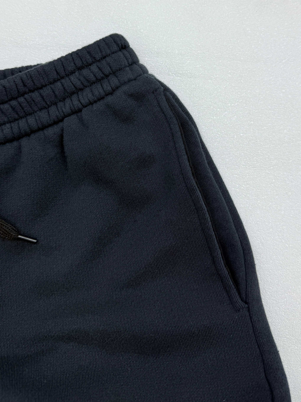 Acne Studios Elastic Drawstring Waist Wide‑Leg Fleece Sweatpants