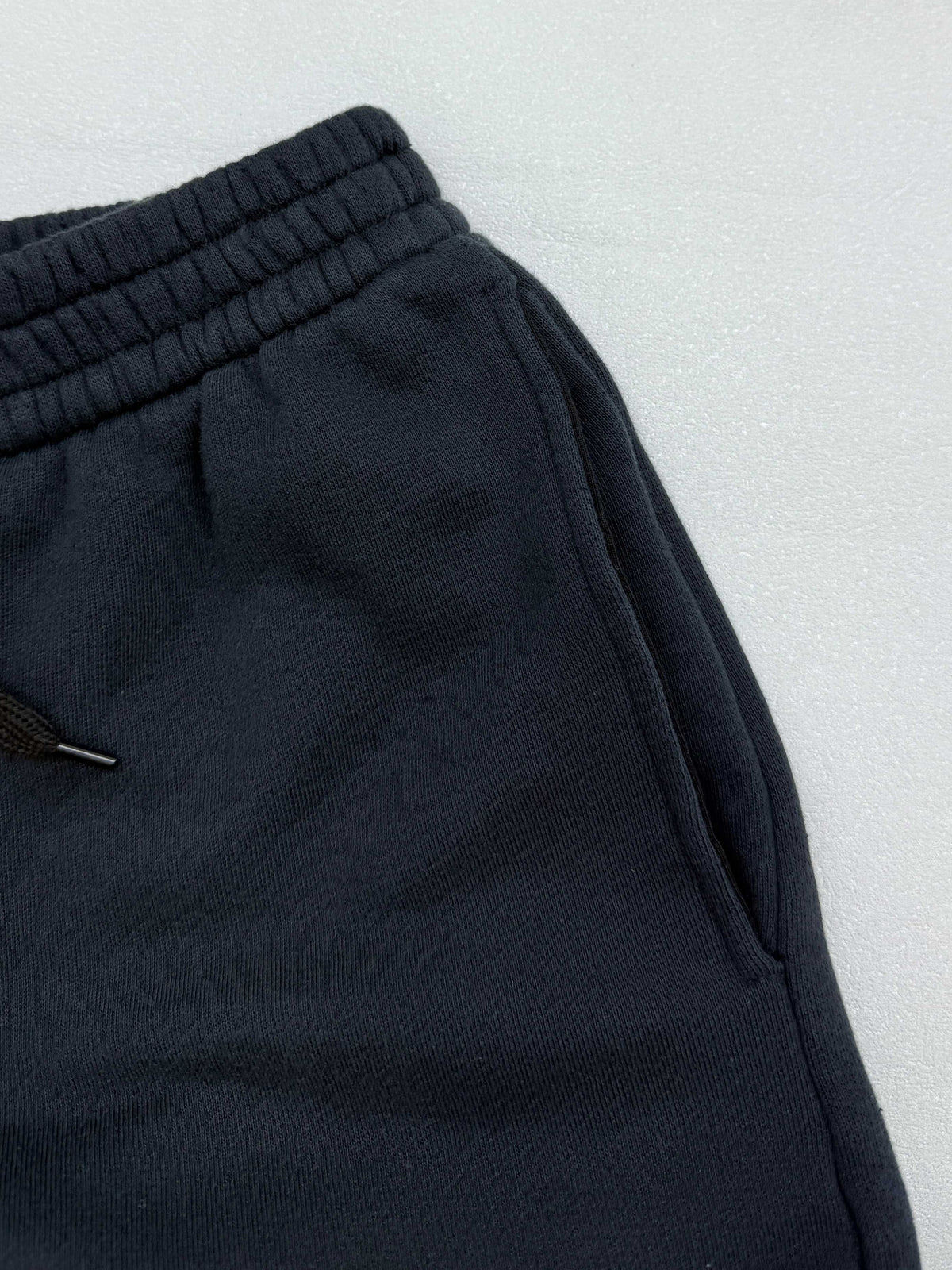 Acne Studios Elastic Drawstring Waist Wide‑Leg Fleece Sweatpants