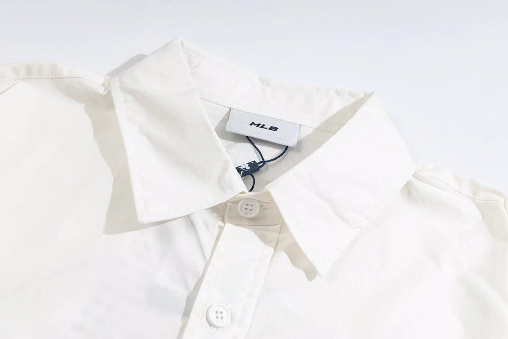 NY Yankees Embroidered NY Oxford Button-Down Shirt