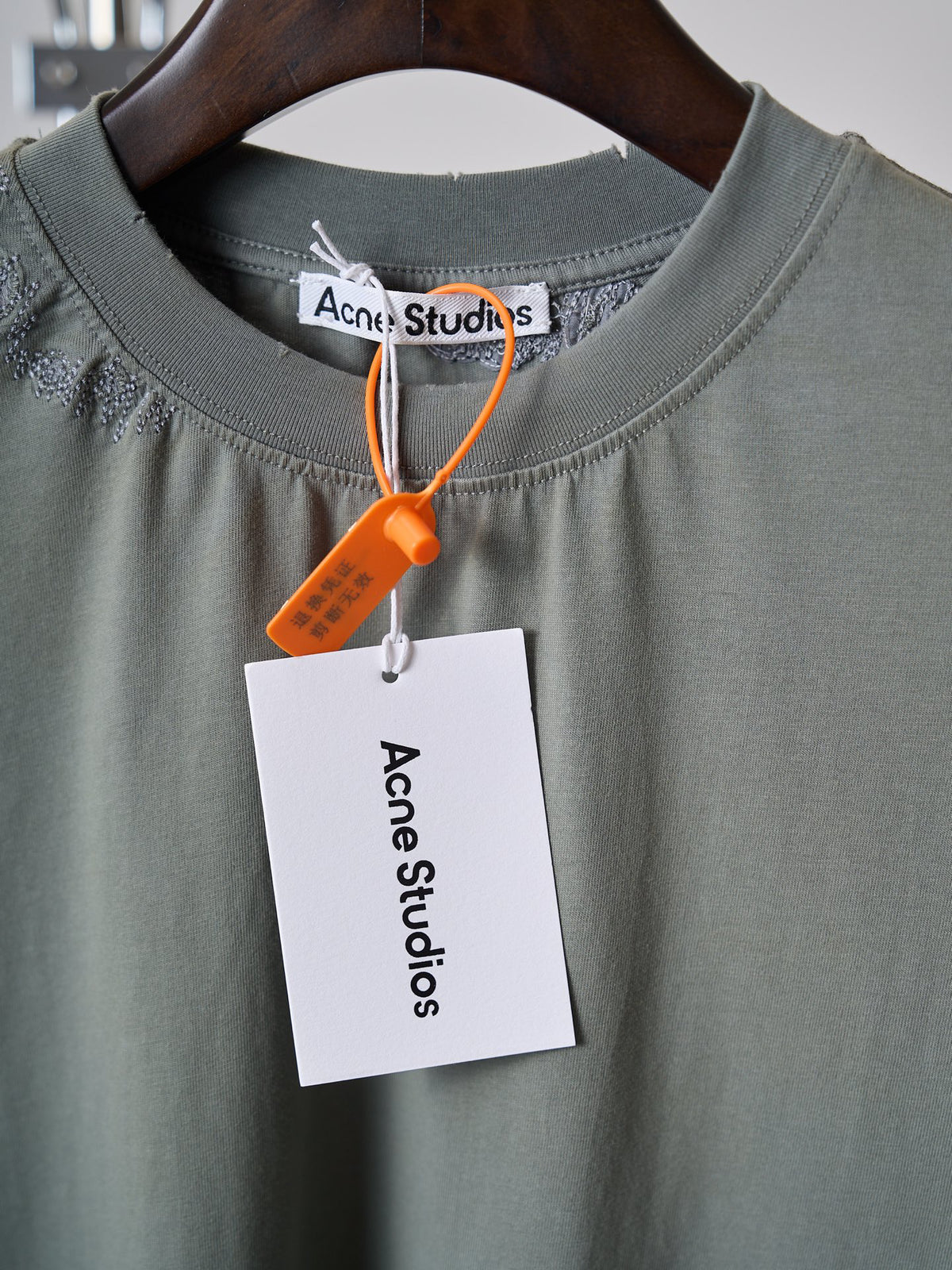 Acne Studios Unisex Short‑Sleeve Crew‑Neck T‑Shirt