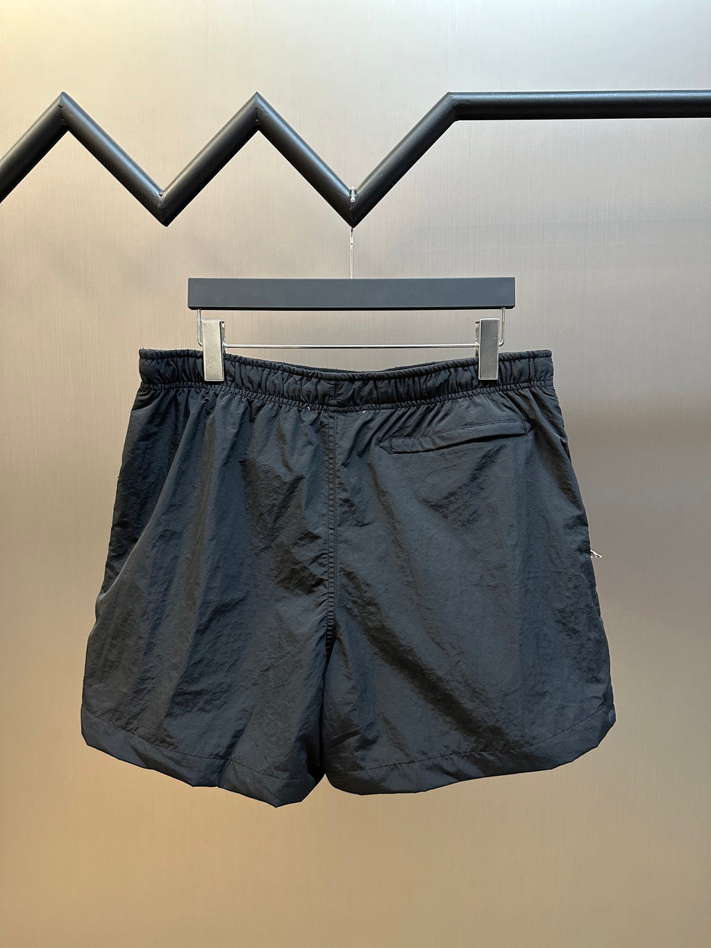 Acne Studios Elastic Waist Graphic Casual Shorts