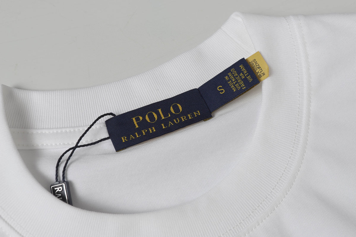 Ralph Lauren Men's Crew‑Neck Short‑Sleeve Graphic Print T‑Shirt