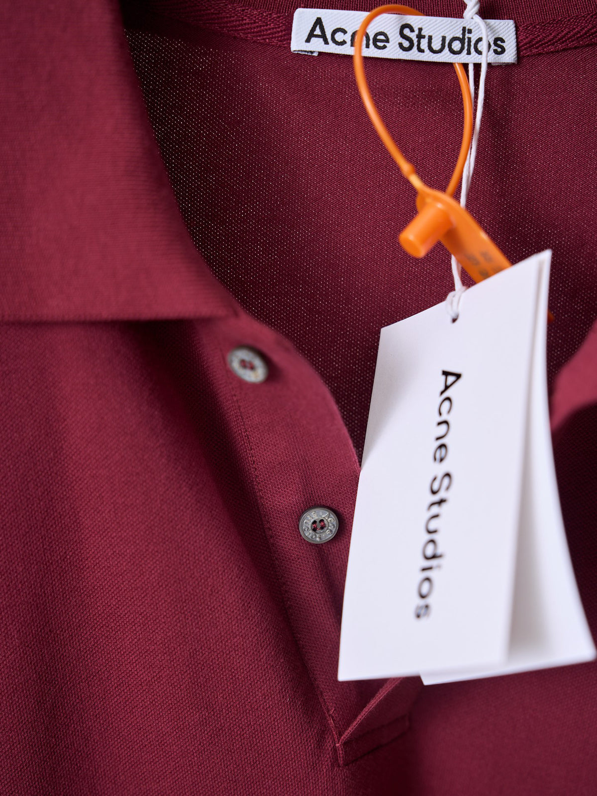 Acne Studios Short‑Sleeve Polo Shirt