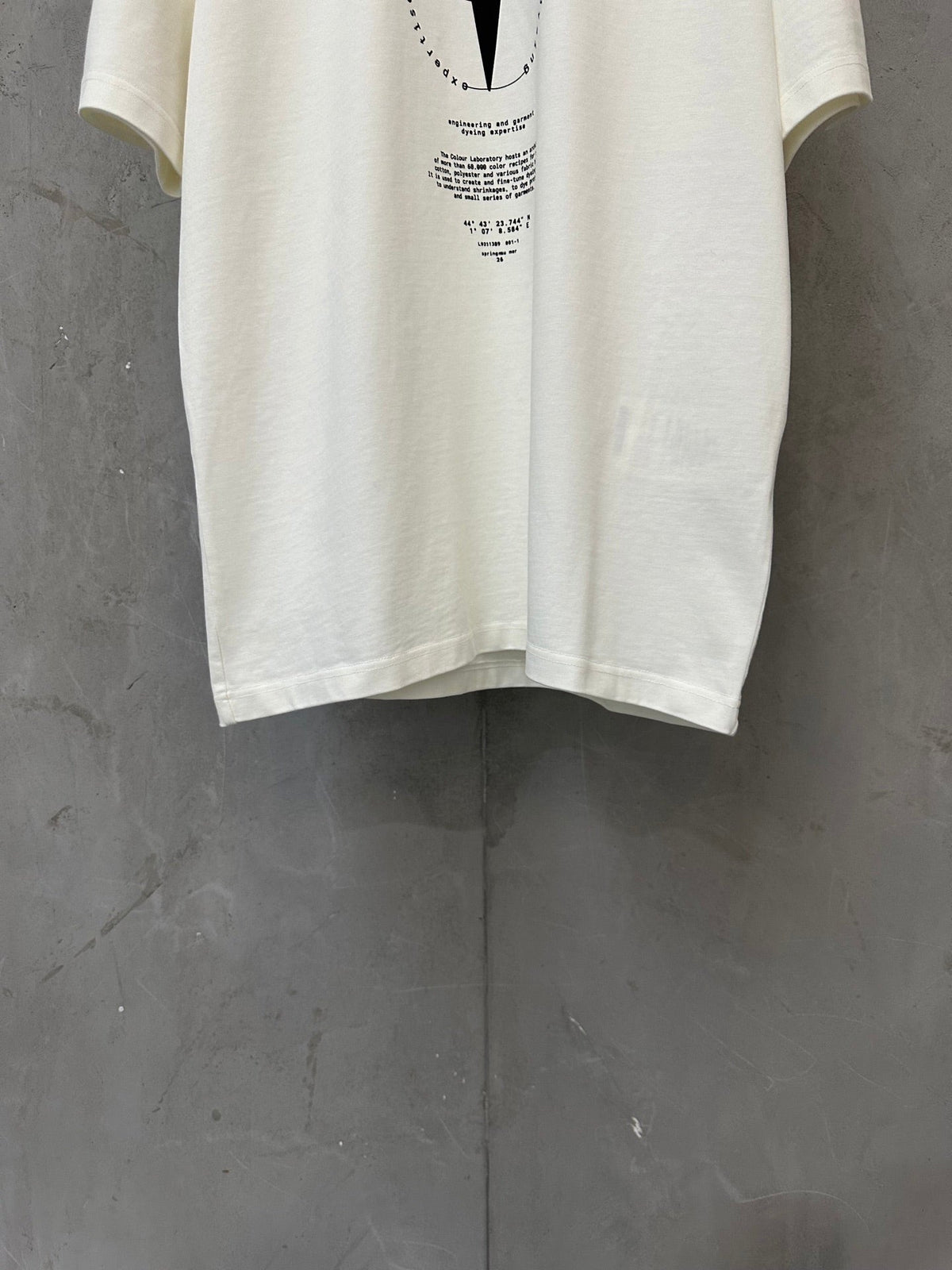 Stone Island Compass Graphic Print Crew Neck T-Shirt with Oversized Star and Brand Narrative