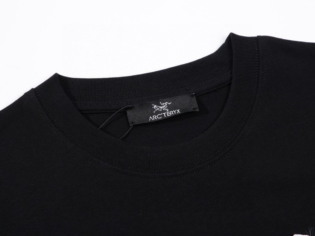 Arc'teryx Large Front Fossil‑Bird Graphic SS T‑Shirt