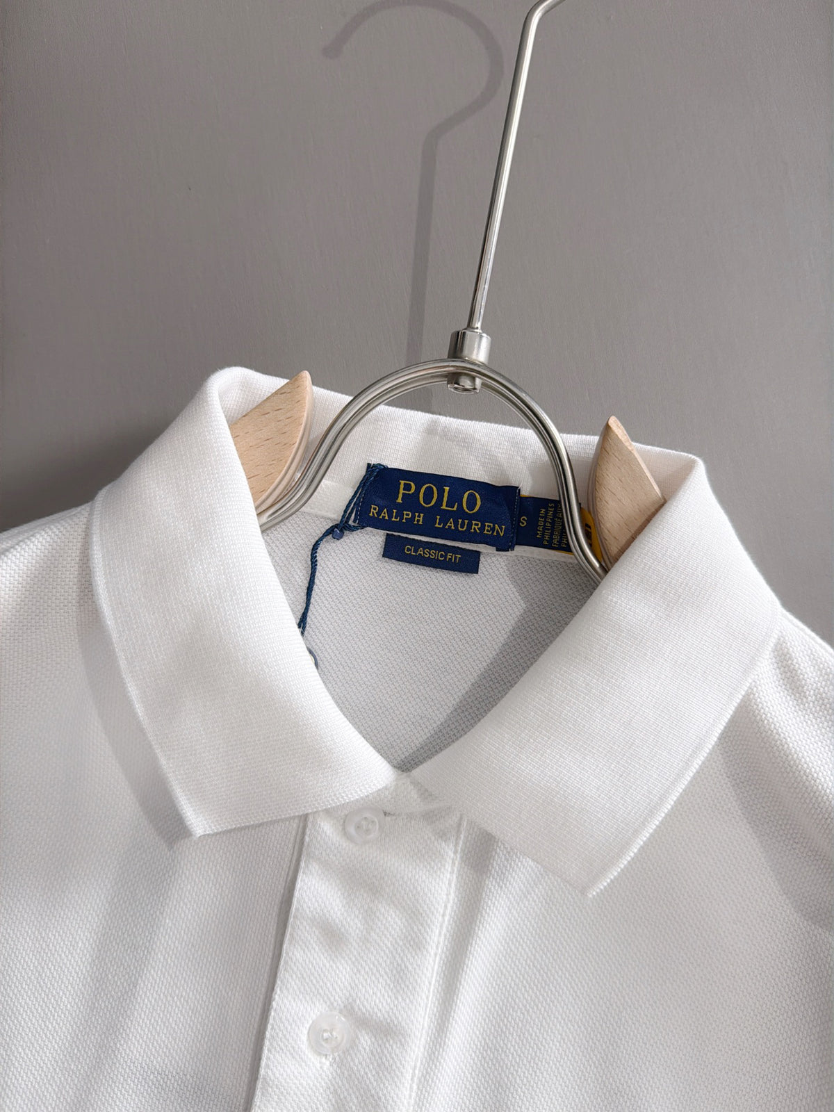 Kids Pique Knit Short‑Sleeve Polo Shirt Small Horse Embroidery Solid White Casual Top