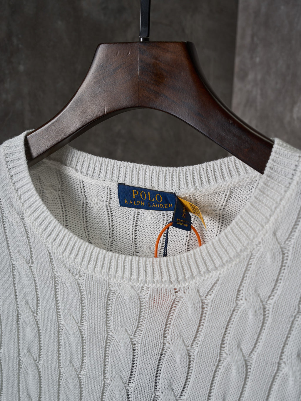 Ralph Lauren Men's Cable‑Knit Crew‑Neck Short‑Sleeve Sweater