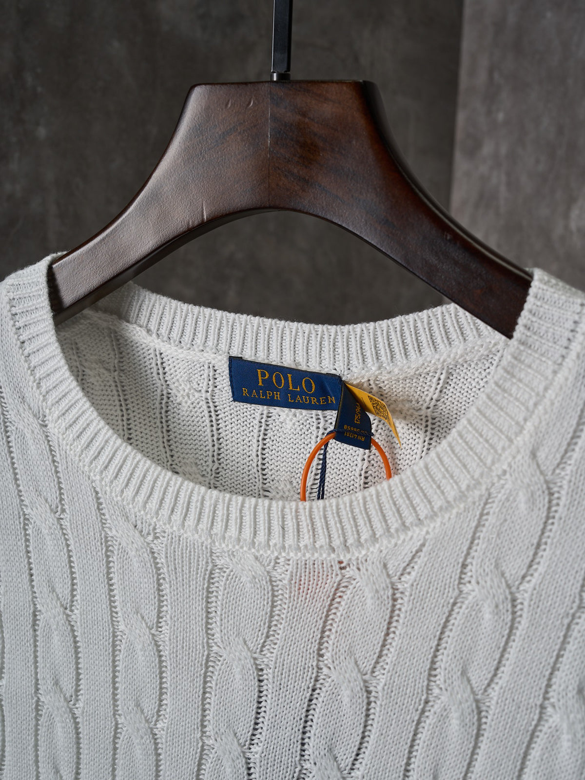 Ralph Lauren Men's Cable‑Knit Crew‑Neck Short‑Sleeve Sweater