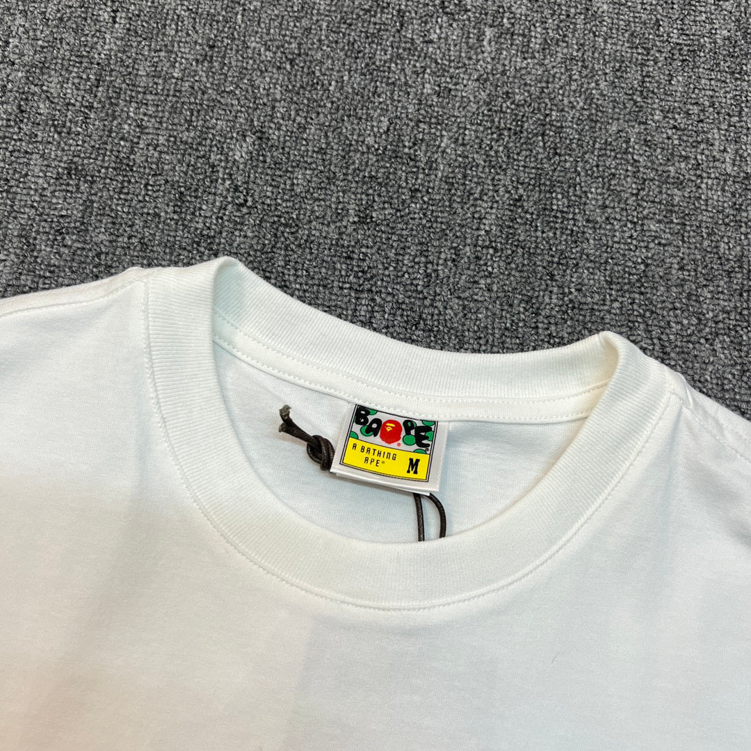 BAPE College Logo Colour Camo Oversized Unisex T-Shirt