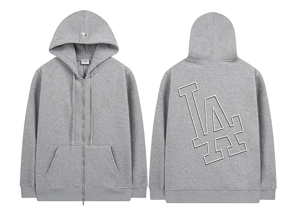 MLB Outline Logo Zip-Up Hoodie