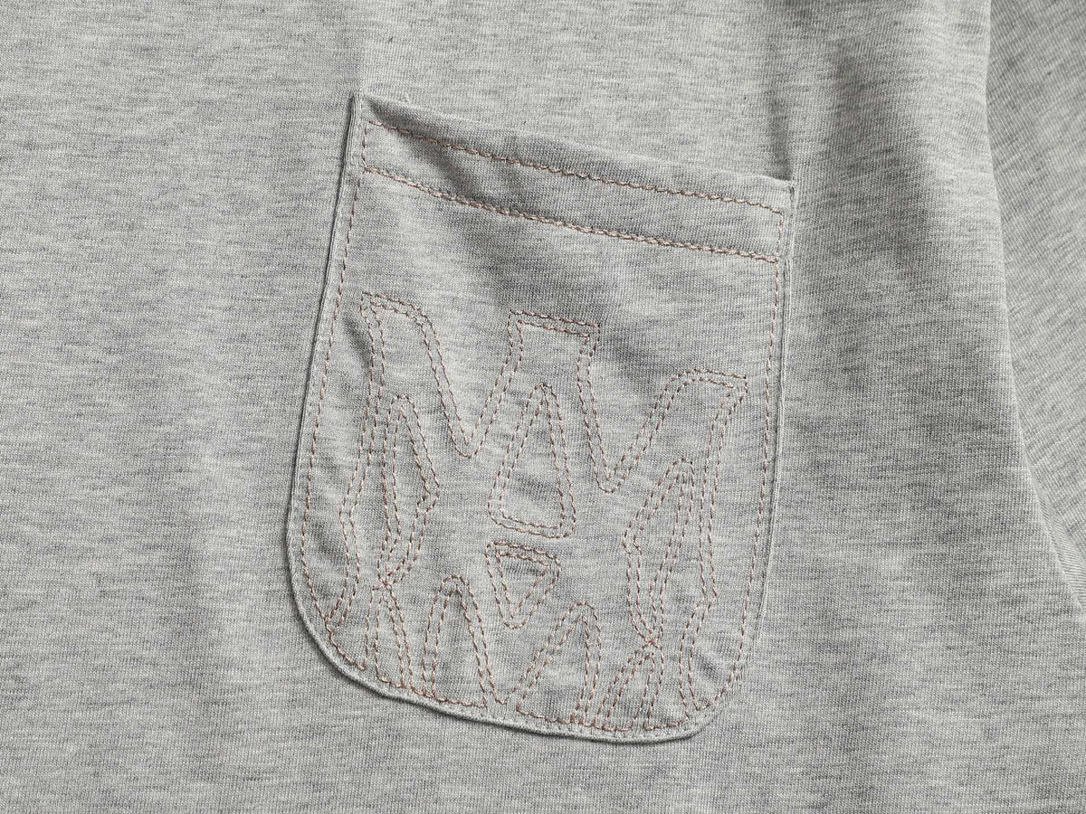 Amiri Crew‑Neck Pocket Short‑Sleeve T‑Shirt