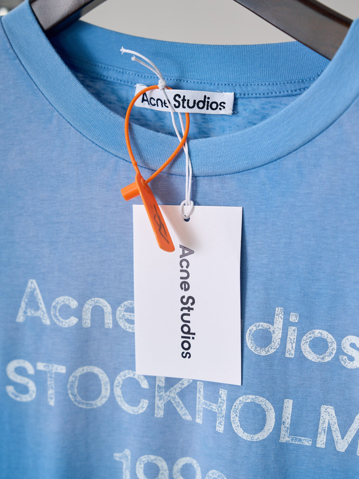 Acne Studios Stockholm 1996 Vintage‑Wash Short‑Sleeve T‑Shirt