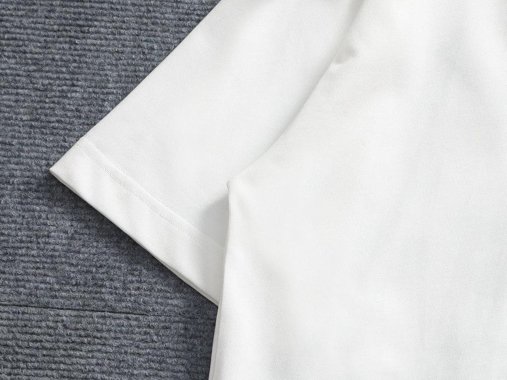 AMIRI Sounds Small Chest Logo Crew‑Neck Short‑Sleeve T‑Shirt