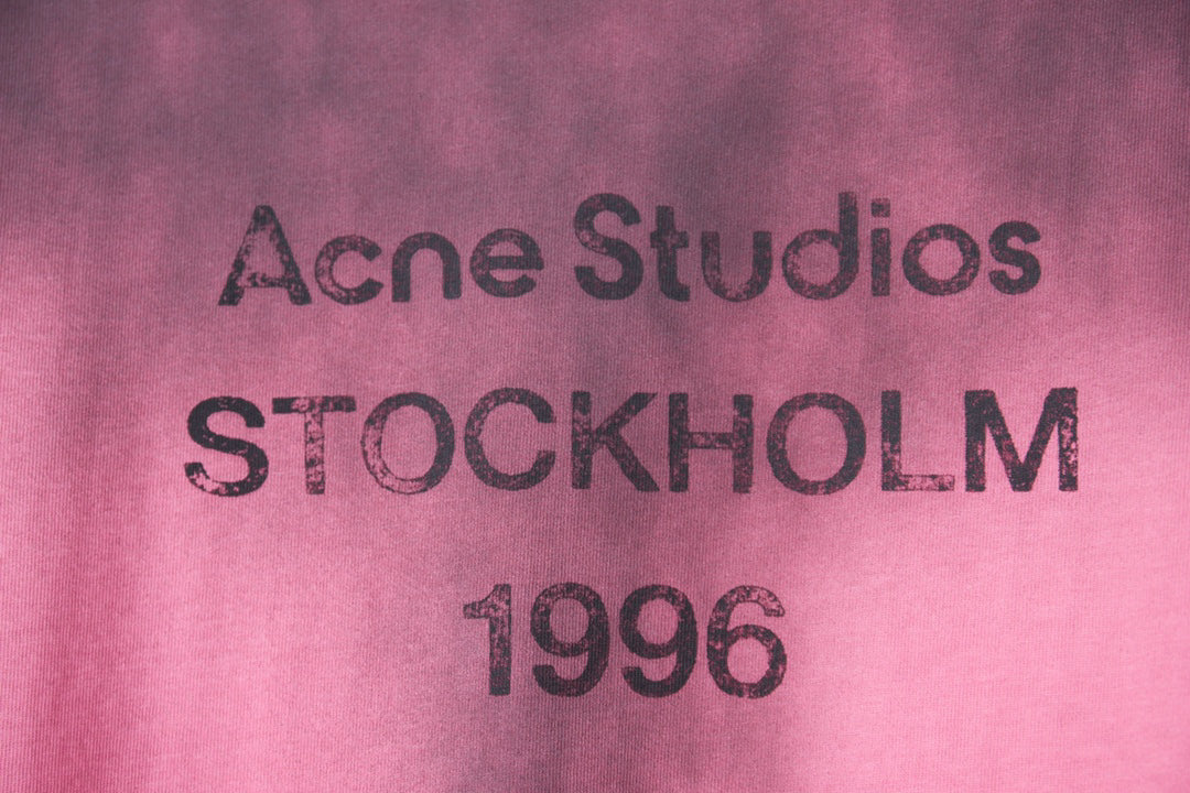 Acne Studios Stockholm 1996 Gradient Wash Short‑Sleeve Tee