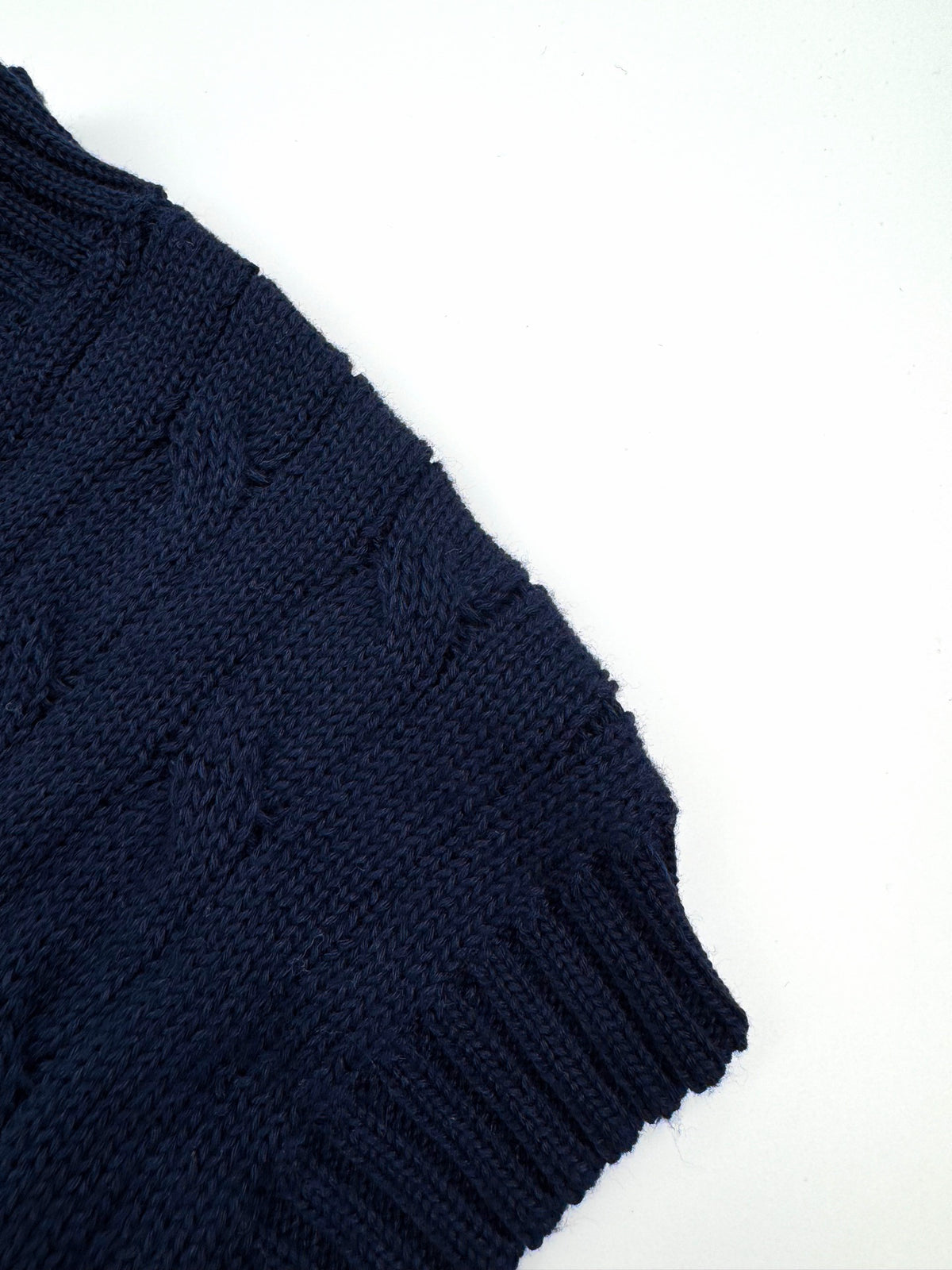 Ralph Lauren Men's V‑Neck Cable‑Knit Sweater Vest