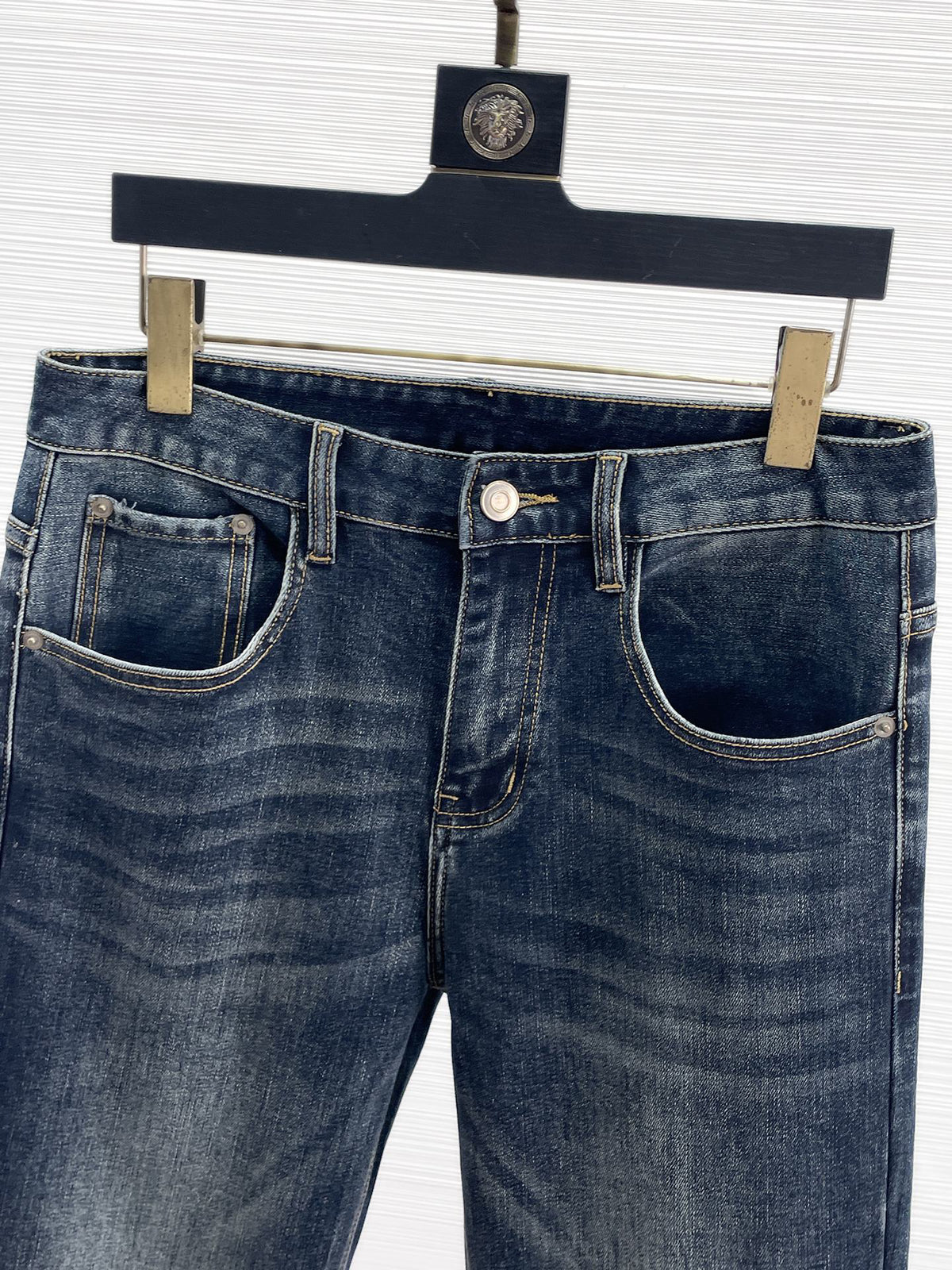 Ralph Lauren Men's Vintage Wash Straight‑Leg Denim Jeans