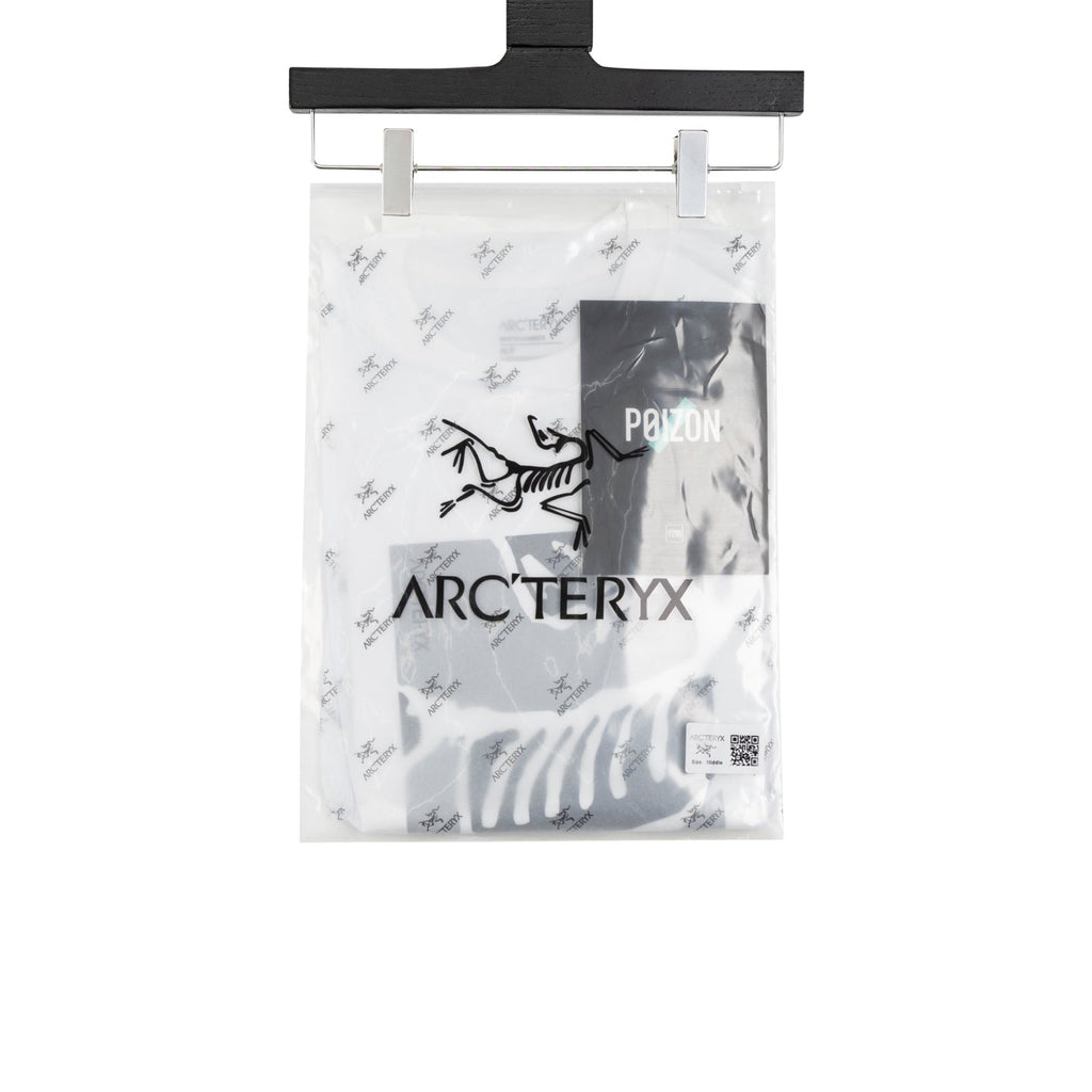 Arc'teryx Square Bird Skeleton Graphic Crew Neck Short‑Sleeve T‑Shirt, Unisex Relaxed Fit Tee