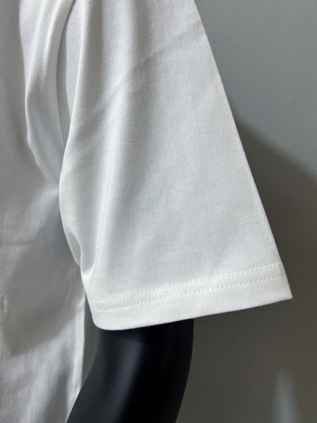 Acne Studios Square‑Face‑Icon Chest‑Print Oversized Crew‑Neck T‑Shirt