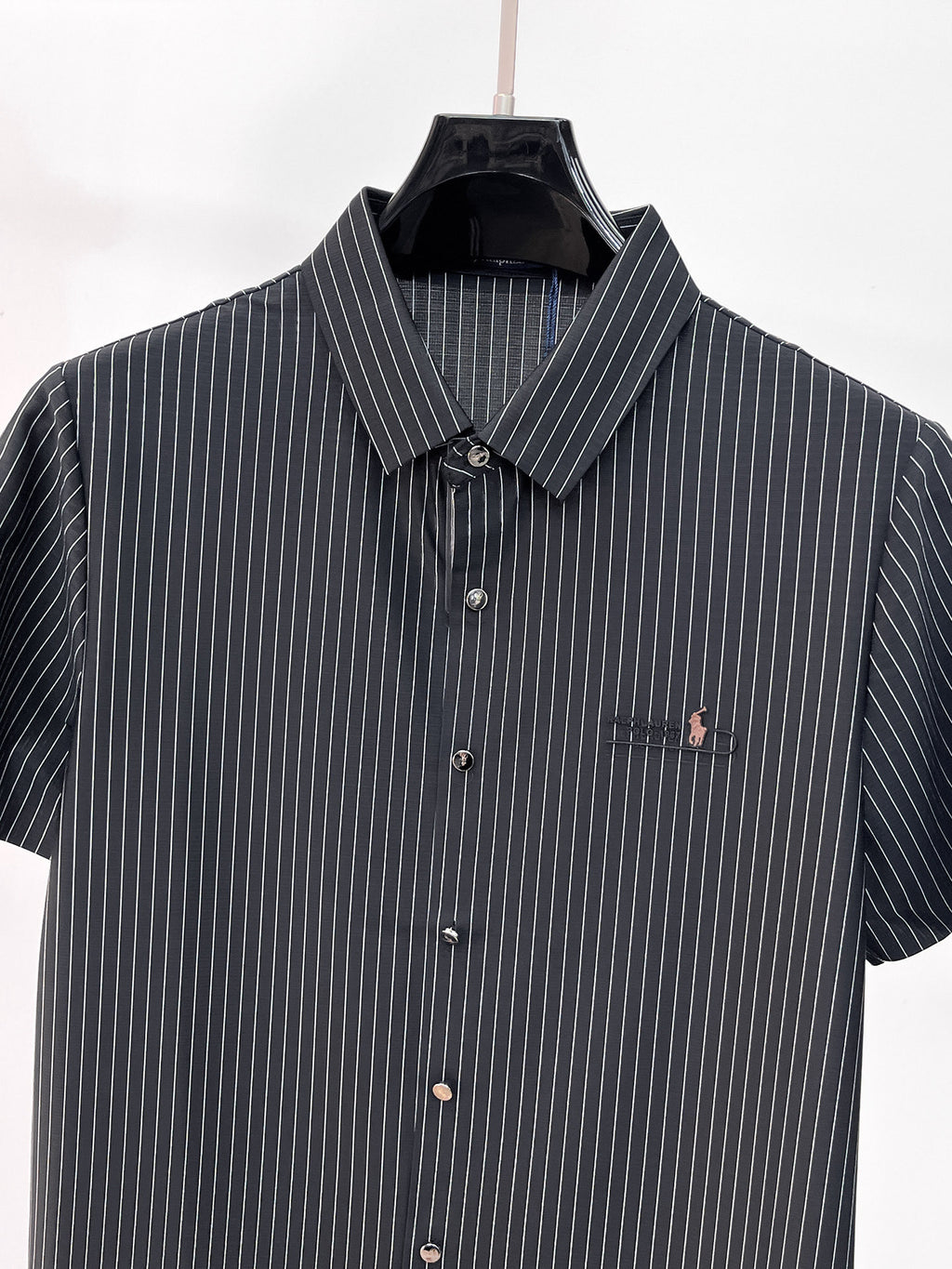 Ralph Lauren Men's Striped Short‑Sleeve Button‑Down Shirt
