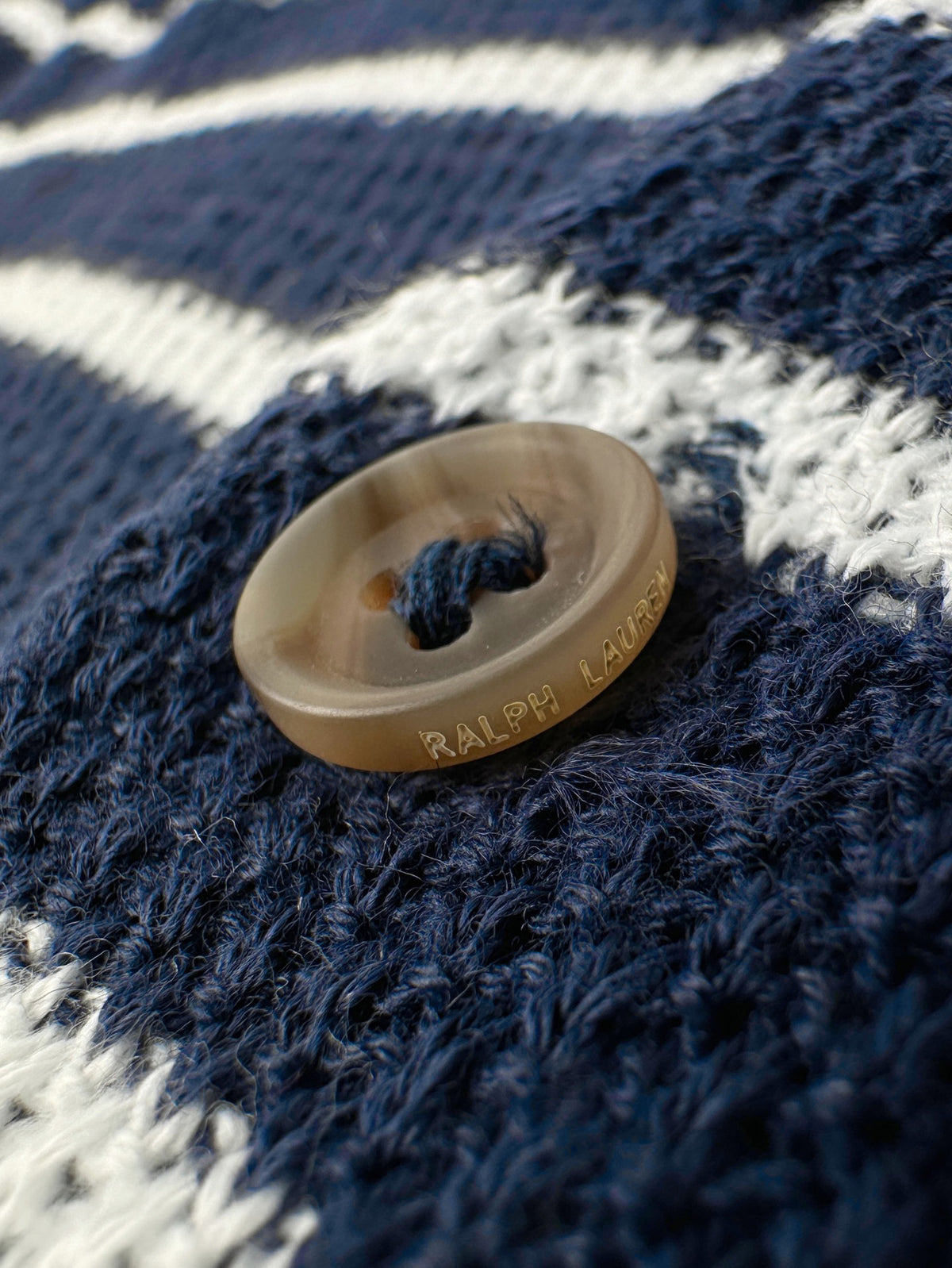 Polo Ralph Lauren Men's Striped Short‑Sleeve Knit Polo Shirt, Small Navy Pony Embroidery