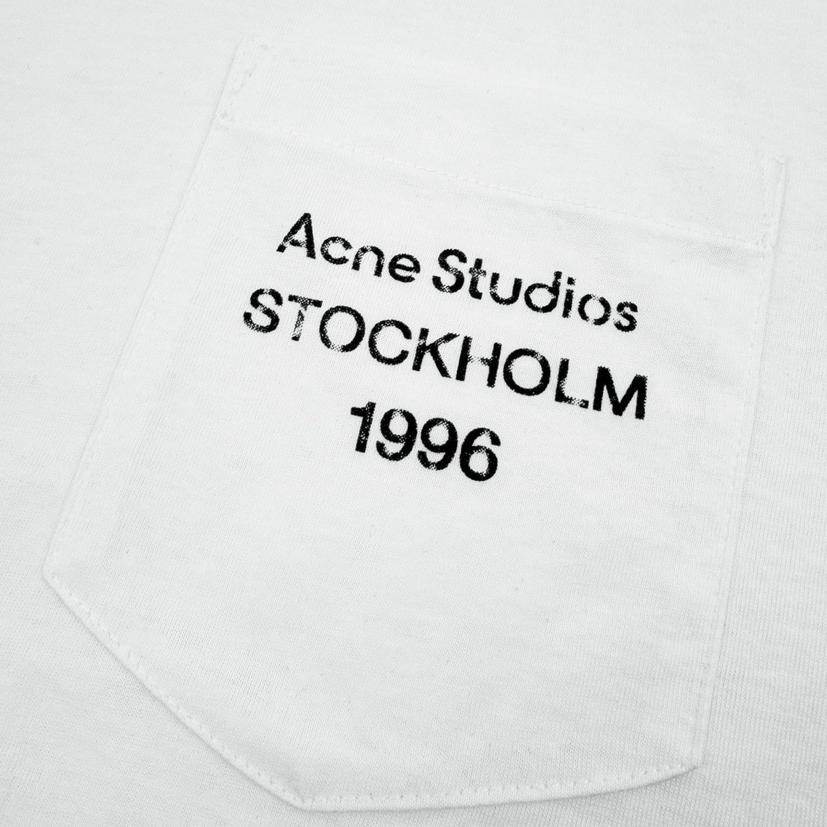 Acne Studios Short‑Sleeve Pocket Print T‑Shirt