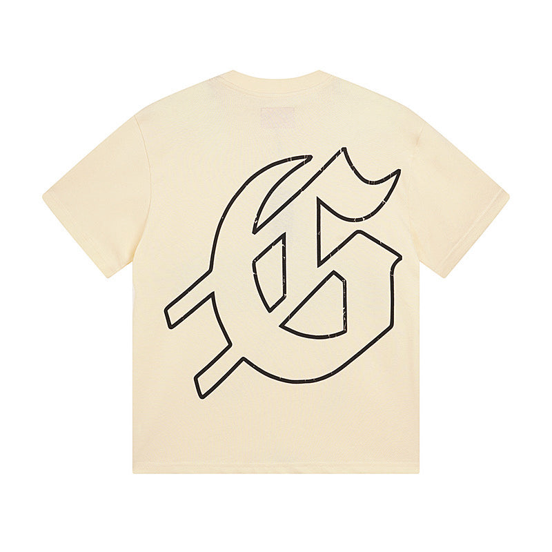 Godspeed Surfer Skeleton Double‑Sided Vintage Short‑Sleeve Tee