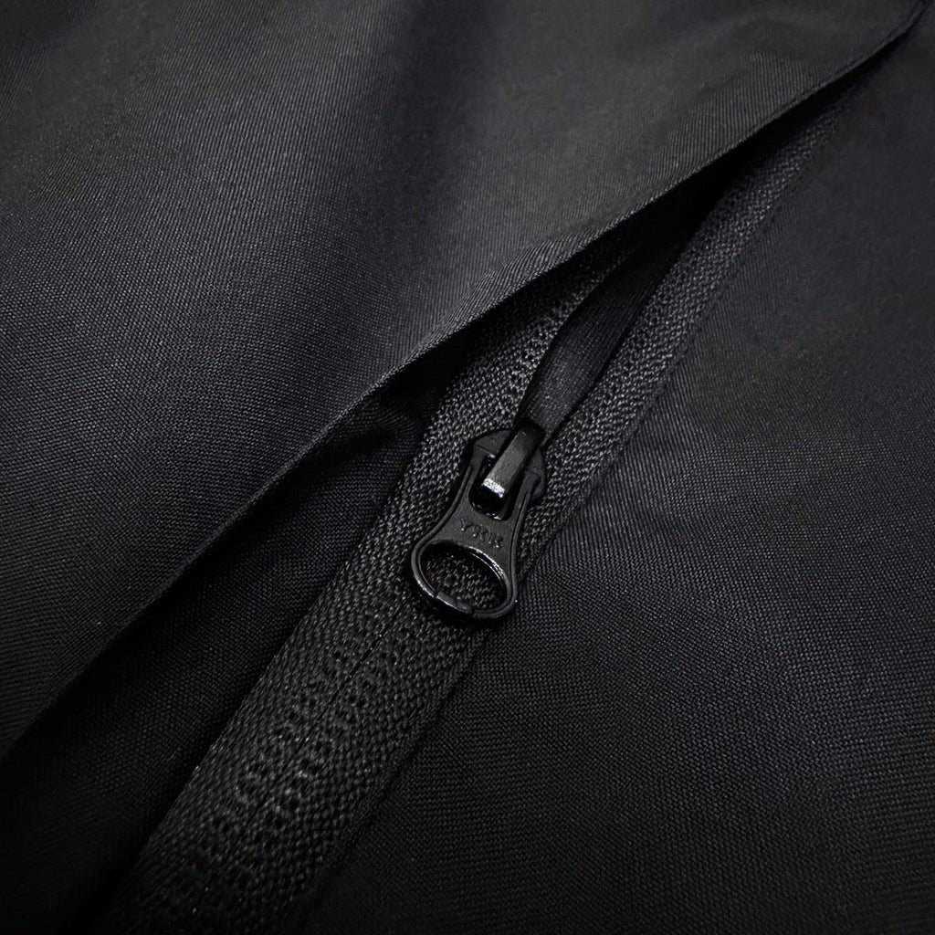 Stone Island Hooded Shell Jacket — Yellow & Teal Embroidered Compass Badge, YKK Full-Length Concealed Zip, Storm Flap