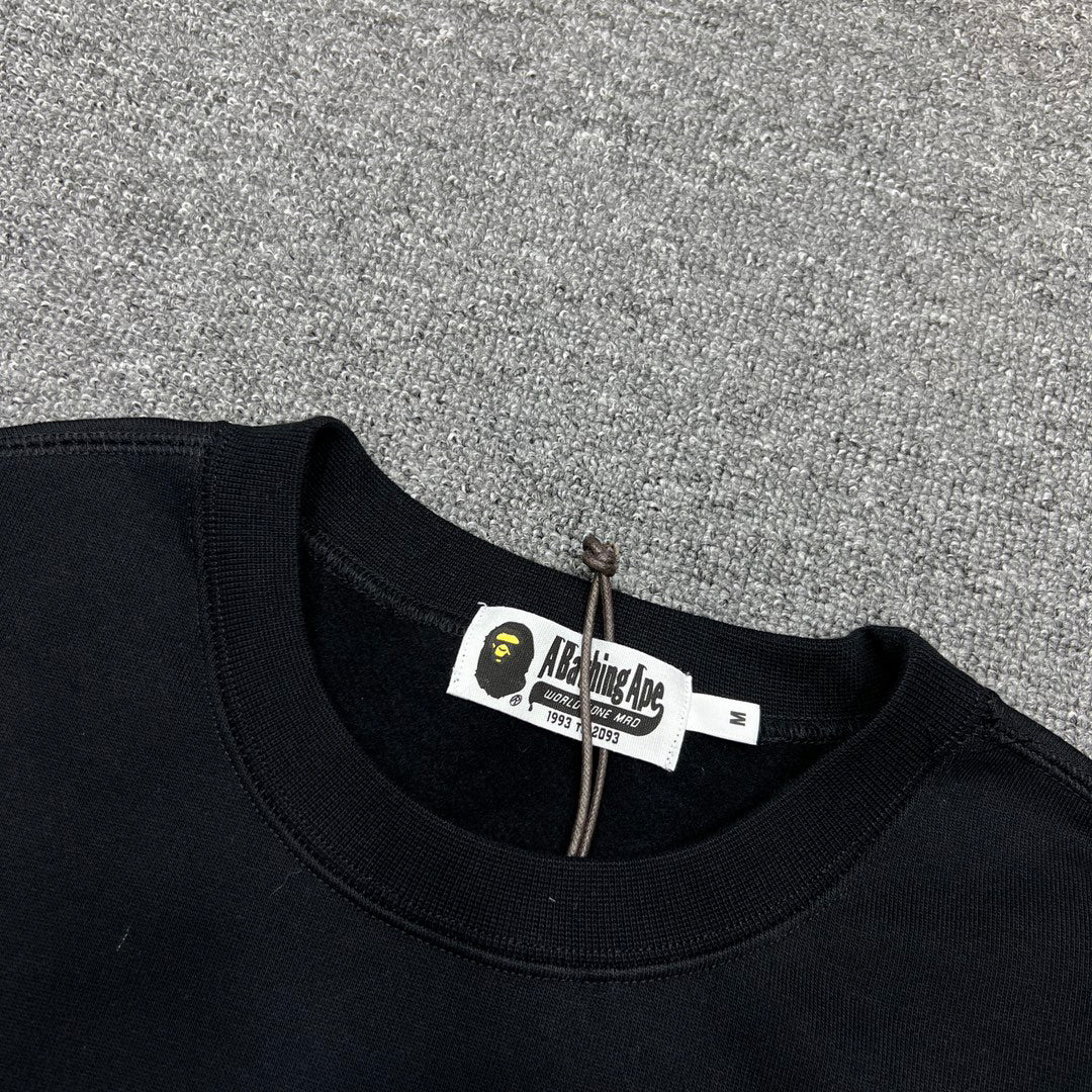 BAPE ABC Camo Organic Cotton "By Bathing Ape" Crewneck Sweatshirt