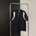 Stone Island American Sportswear Curved Contrast Panel Quick-Dry T-Shirt