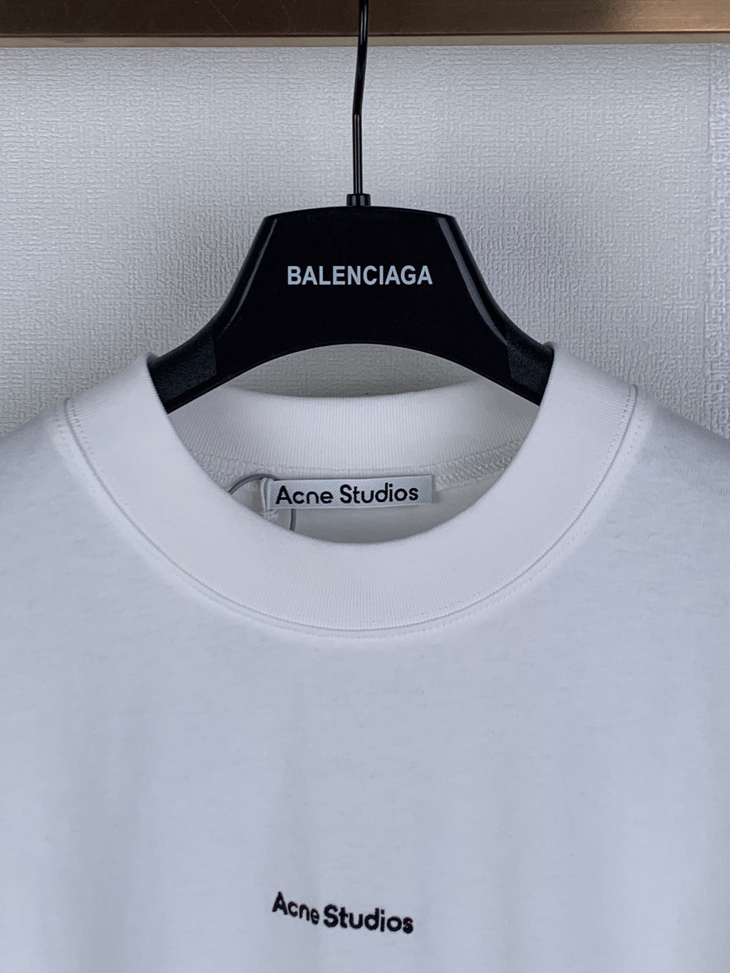 Acne Studios Chest Logo Oversized Short‑Sleeve T‑Shirt