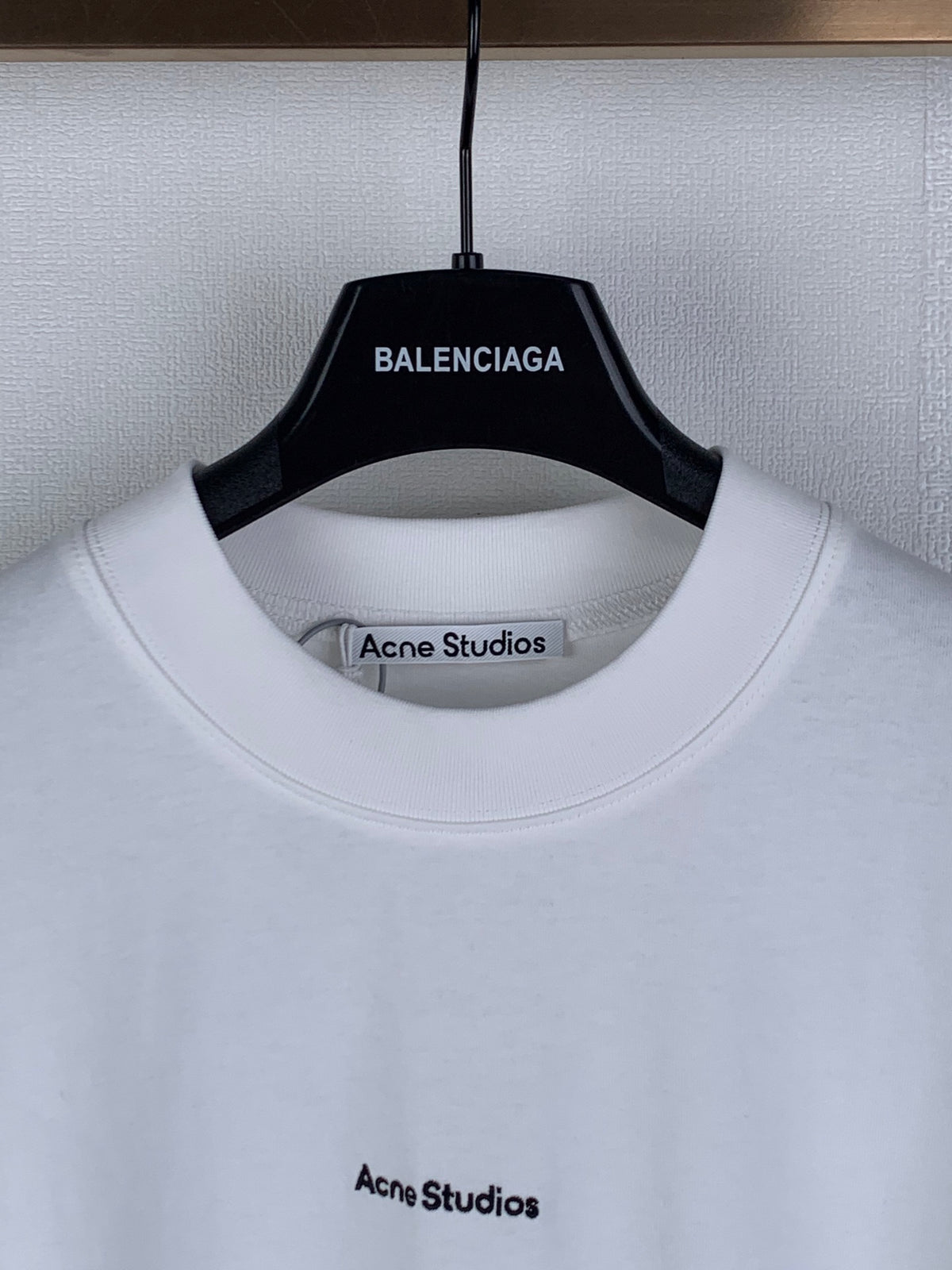 Acne Studios Chest Logo Oversized Short‑Sleeve T‑Shirt