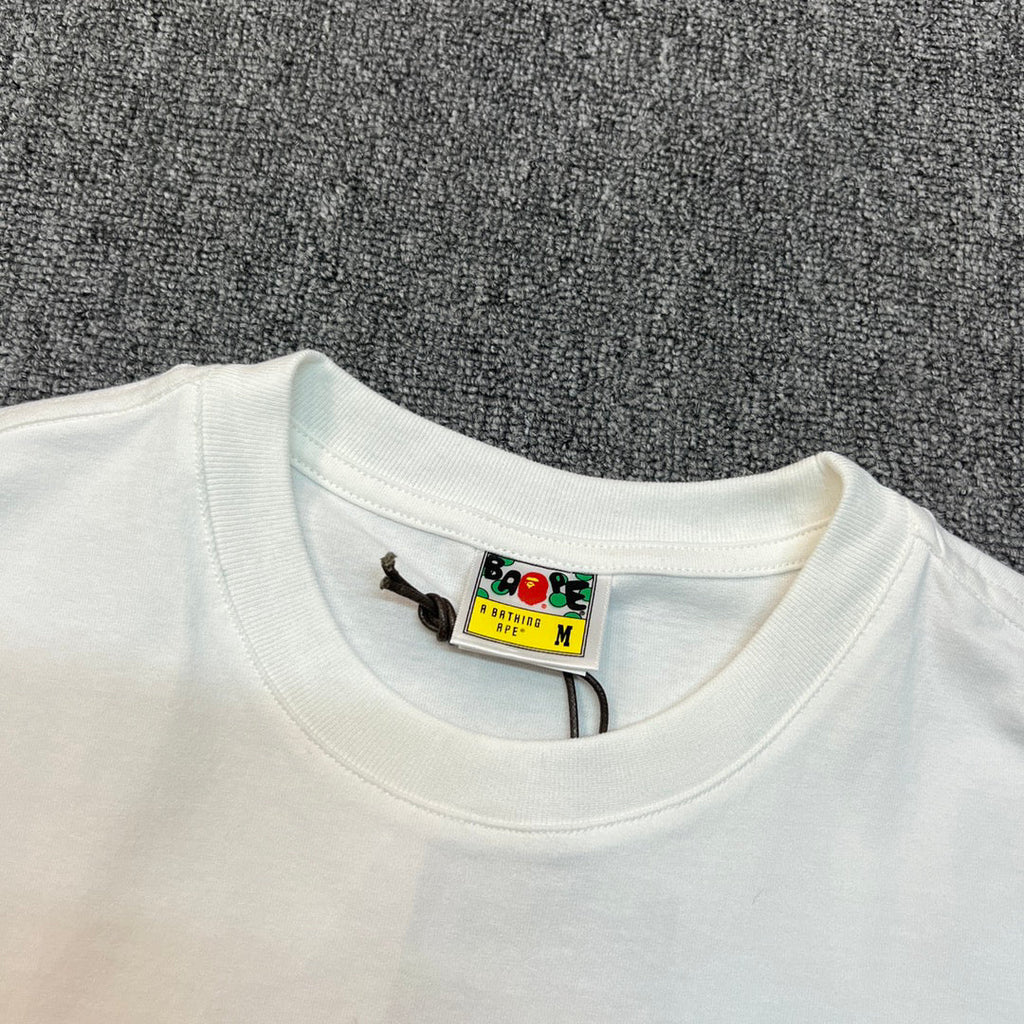 BAPE SS25 "By Bathing Ape" Camo-Fill Large Ape Head Oversized Heavyweight Unisex T-Shirt