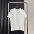 Stone Island Centre Chest Puff Print Compass Logo Oversized Cotton Tee