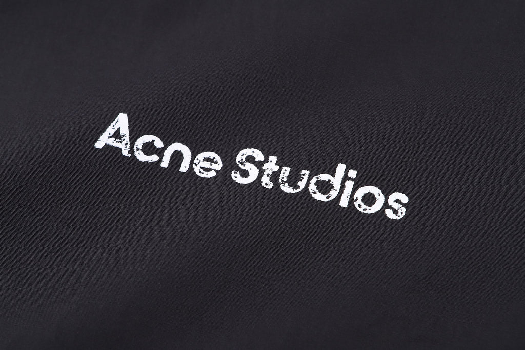 Acne Studios Zip‑Up Collared Harrington Jacket