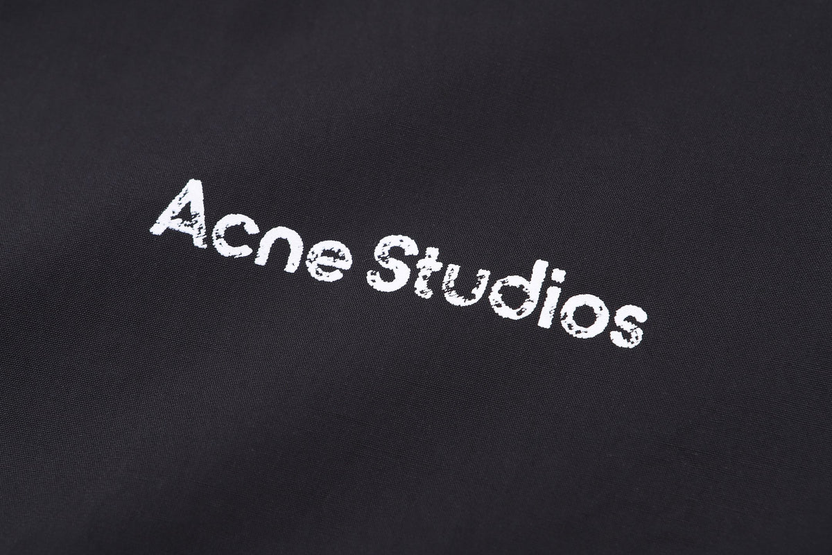 Acne Studios Zip‑Up Collared Harrington Jacket