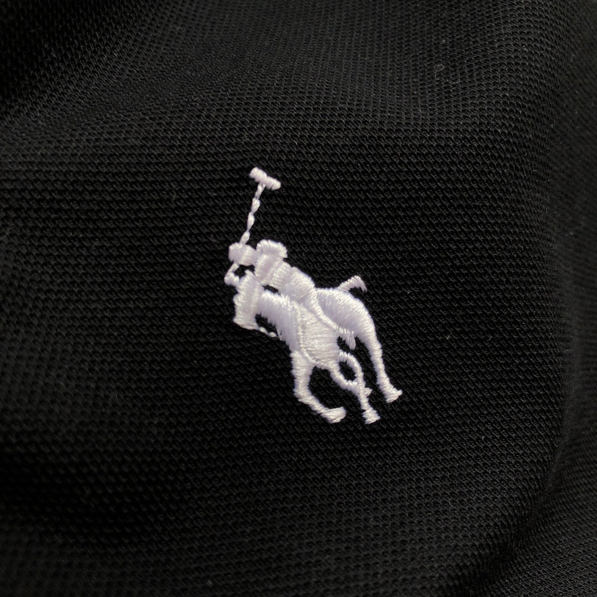 Men's Short‑Sleeve Polo Shirt, Contrast Collar & Trim With White Pony Embroidery