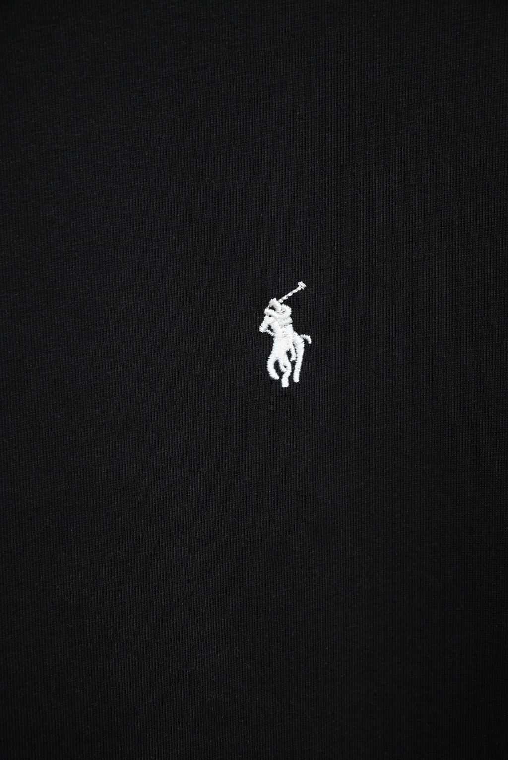 Men's Short‑Sleeve Crew Neck Cotton T‑Shirt with Pony Embroidery