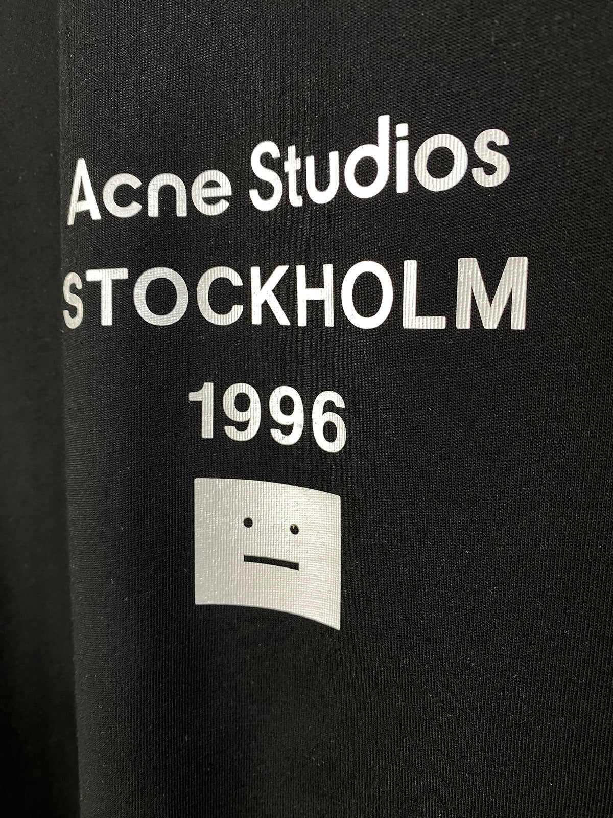Acne Studios Short‑Sleeve Stockholm 1996 Face Graphic T‑Shirt