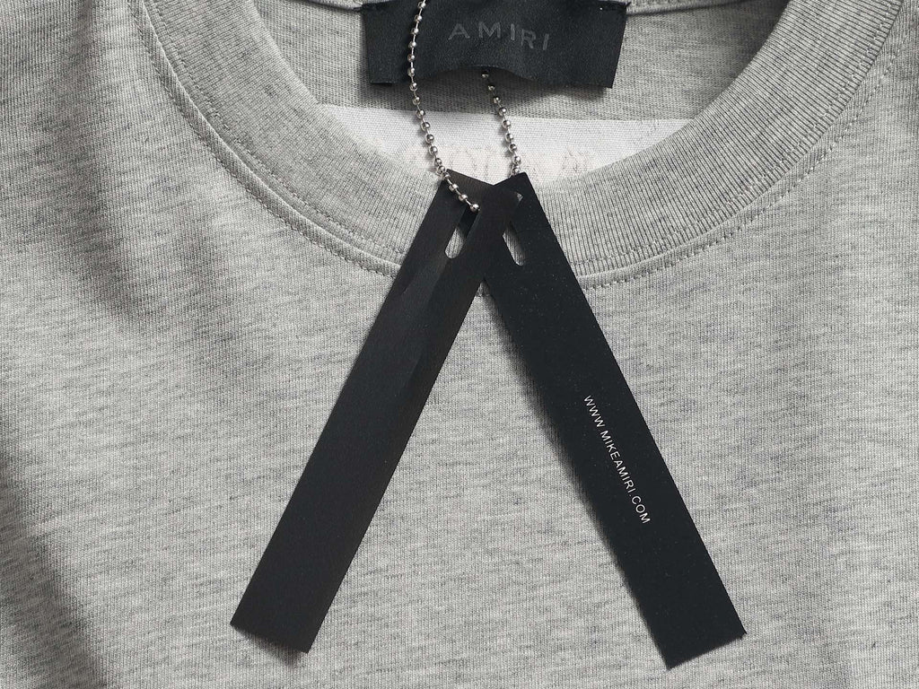 Amiri Crew‑Neck Pocket Short‑Sleeve T‑Shirt