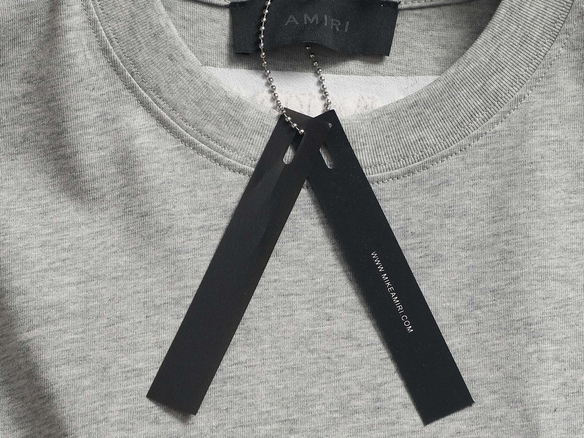 Amiri Crew‑Neck Pocket Short‑Sleeve T‑Shirt