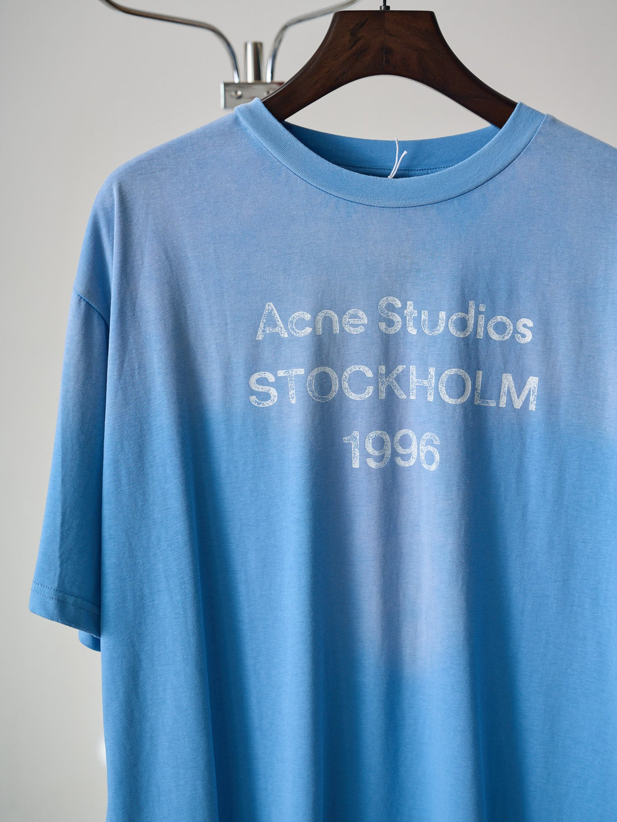 Acne Studios Stockholm 1996 Vintage‑Wash Short‑Sleeve T‑Shirt